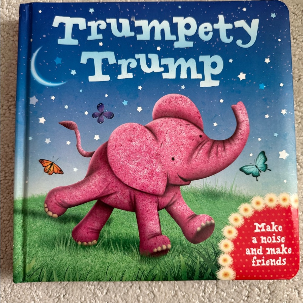 Charming Pink Elephant Kids Book